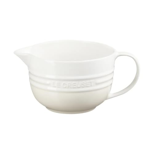 Le Creuset Pichet Mélangeur en Céramique, 2 L, Meringue, 70106207160002