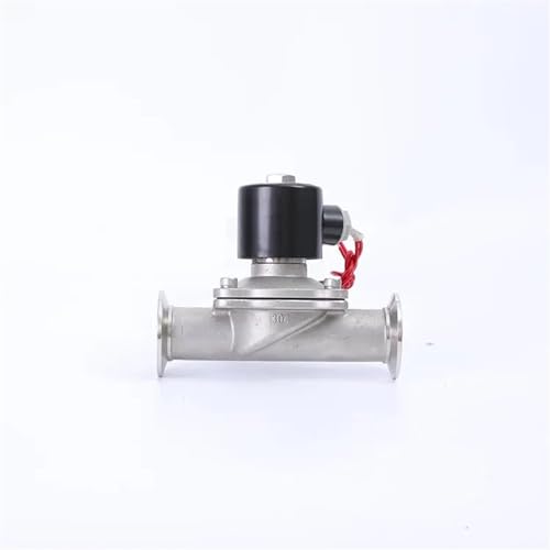 Électrovanne 1" 1/2" 2" acier inoxydable normalement fermée 220V
