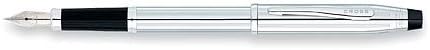 Cross Century II Lustrous Chrome w/ stainless steel nib Fine Point Fountain Pen - 3509-FF