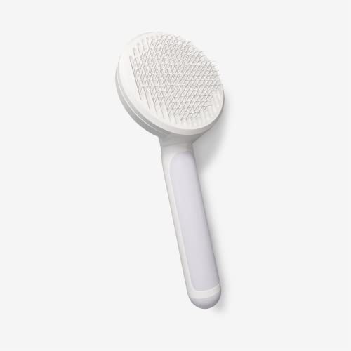 Hepper Deshedding Cat Brush For Shedding Your Cat or Kitten - Cat Brushes For Indoor Cats With Short Hair, Medium Hair or Long Hair - Pet Brush For Cats - Cat Hair Brush Pops Out Fur With One Press