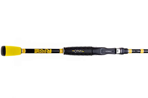 Halo Fishing Rave Series II Fishing Rod, Casting Rod, 7' (Medium Heavy)