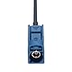SYNC 3 GPS Antenne - Aktive Navigations-GPS Fakra C Anschlussantenne mit Magnetfuß - Wasserdichtes Antennenmodell, kompatibel mit Ford, Audi VW Volkswagen, SKODA, Mercedes Benz - Fakra Antennenadapter