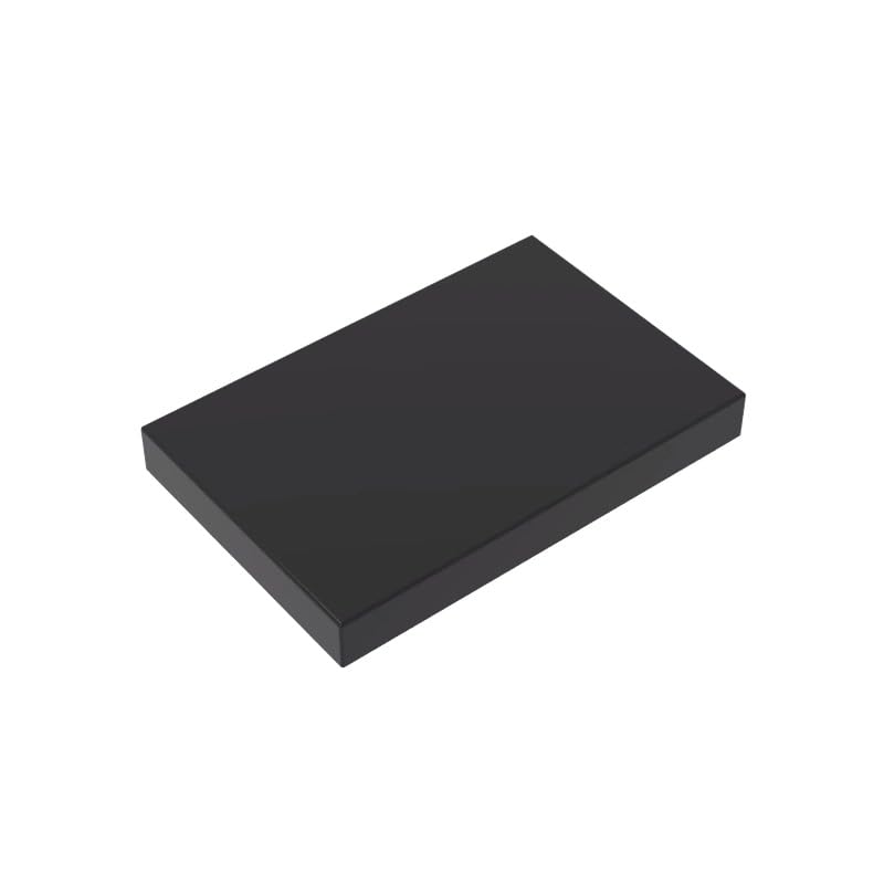 XYEIUGO GDS-1039 26603 Foundation Plate Tile 2x3, Black, 50 PCS