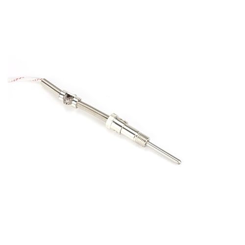 Resorte de compresión WZPT-01 en sensor PT100 M12 con cable robusto de 3M 3