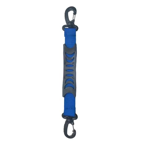 Kaeltsyn Correa de mango de elevación para patines al aire libre para fijar al vehículo o área de práctica, construcción de nailon, mango de patines, cuerda de transporte