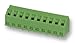 PHOENIX CONTACT SMKDS 1/ 4-3,5 TERMINAL BLOCK, WIRE TO BRD, 4POS, 16AWG (100 pieces)
