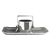 Jeremywell Trailer Jack Foot Plate 5000 lbs Capacity with Pin Base for A-Frame Boat RV Camper Removable