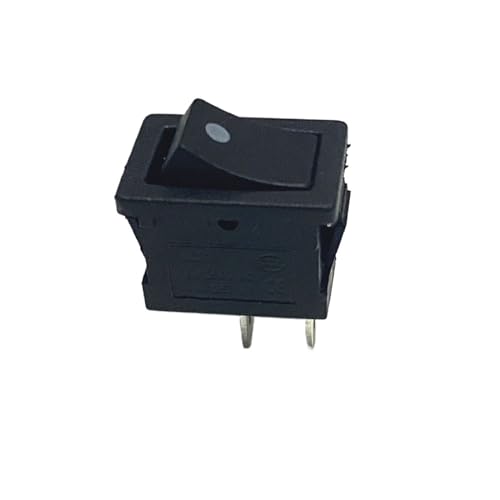 Interrupteur bouton-poussoir 6A 250V KCD1 à verrouillage pour appareils électroménagers