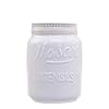 Ceramic utensil holder mason jar kitchen utensil holder for kitchen counter dishwasher microwave safe kitchen utensil organizer kitchen decor spoon holder for kitchen counter organizer white  urban country home decor