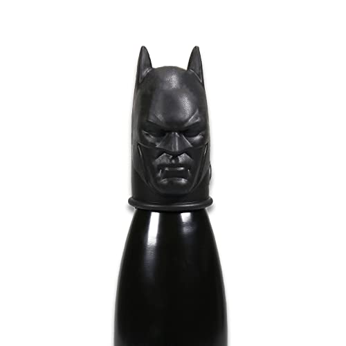 Bouteille d'eau Batman en métal anti-fuite 500 ml avec bouchon relief 3D solide