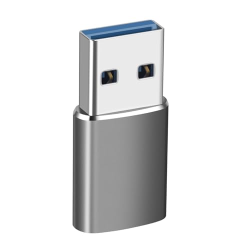 Ksikdeg Adaptador USB 3.2 a tipo C hembra de alta velocidad para laptop, smartphone, conexión de...