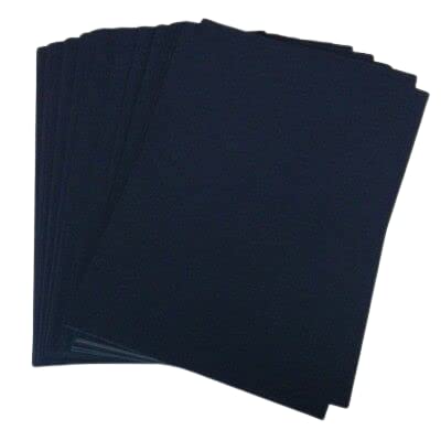 TRTO 50x A4 Navy Blue Card Stock Paper Craft Place Card cardmaking Useful for Craft Occasions Christmas Card Blanks, Wedding invites