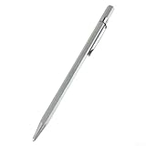 Anreißnadel mit Hartmetallspitze, legierter Stahl, Fliesenschneider für präzises Markieren auf Glas, Metall, Edelstahl und gehärteten Materialien, Konstruktionswerkzeug (1 Stück)