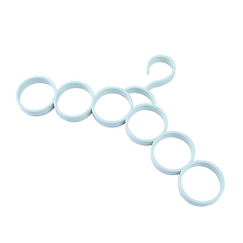 JECOMPRIS 1pc Multifunction Plastic Hanger Belt Rack Space Saving Closet Organizer for Scarves Ties and Accessories Random Color for Efficient Storage and Easy Access Random Color