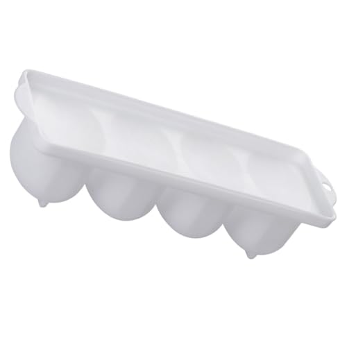 Gatuida Boîte à Œufs Marinés Étanche Blanche en Plastique Solide Porte-Œufs pour Marinade et Conservation Organisateur de Rangement Pratique Cuisine et Réfrigérateur