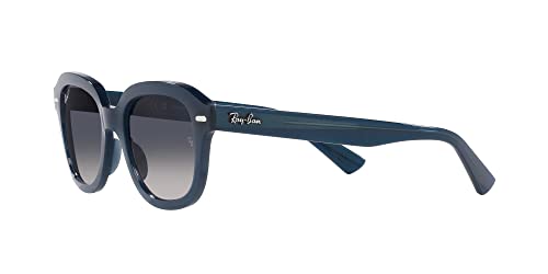 Image of Ray-Ban Unisex Sunglasses Opal Dark Grey Frame, Grey Lenses, 51MM