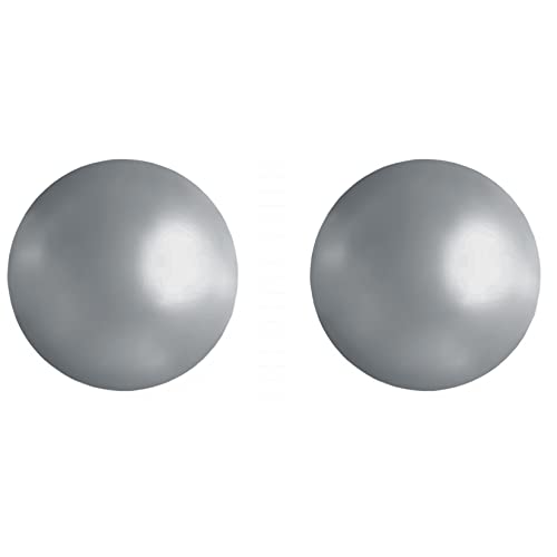 Boucles d'oreilles Plaqué Or et perle grise 4mm, le bijou discret de votre quotidien