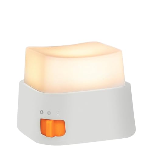 Portable Lighting Ease: features a lightweight structure that helps users move the lamp easily between rooms while ensuring convenient placement on desks nightstands or shelves for flexible illumination without requiring wired power or complicated setup steps