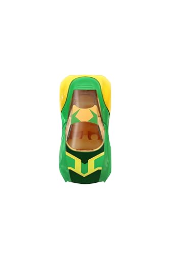 Image of Marvel Go Collection | Knight Speed | Loki | 1:64 Diecast Toy Car | Ages 3 and Up | Collect Them All, Green
