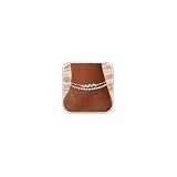 CASSIECA Cavigliera Donna Argento, Cavigliere da Donna Impermeabile Cavigliera Argento 925 Regolabili Stratificate Cavigliere Argent Gioielli Spiaggia