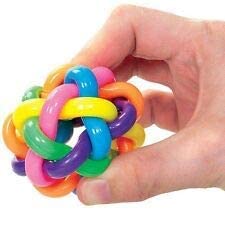Petvalley Animals Chew Knot Ball Rainbow Colorful Rubber Ball Cord Woven Toy with Jingle Bell Dog Cat Training Playing Chew Smarter Interactive IQ Toys Gift for Pets.(S-Medium) 2.75 inch/ 7 cm (B09HP728CF) Amazon Price History, Amazon Price Tracker