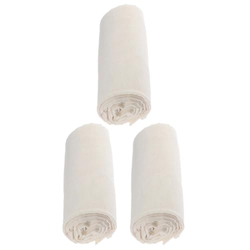 BRIGHTFUFU 3pcs Kitchen Cheese Cloth Soft Cotton Fabric Greek Yogurt Filter Cheesecloth for Cooking Tofu Strainer Reusable Washable Multi-use