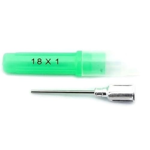 Exel 26473 Blunt Dental Needles 18 Gauge x 1" Sterile Aluminum Hub 25/Bx