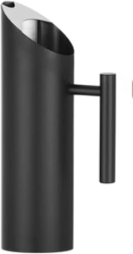 Tuyiutm ���݂̂���304�X�e�����X�X�`�[���P�g���A�o�[�J�[�����O�s�b�`���[�A1L/1.5L/2L�t���[�c�W���[�X�A���ɂ��� (1.5L,�u���b�N)