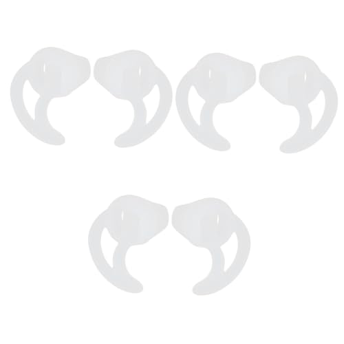 Bouchons d'oreille en silicone blanc : embouts de rechange durables pour écouteurs et oreillettes