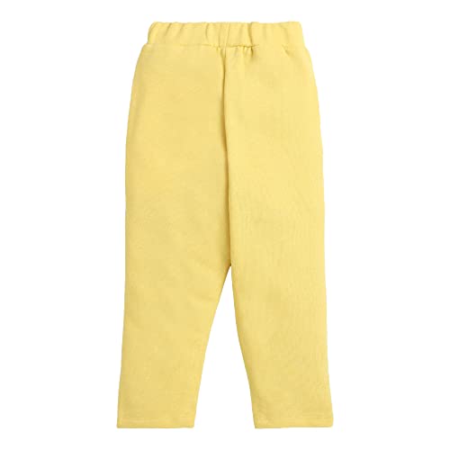 Image of Hopscotch Girls Regular Fit Cotton Graphic Printed Track Pant in Multi Color