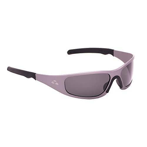 Image of Liquid Eyewear Gasket Purple Aluminum Frame with Smoke Polarized Lens