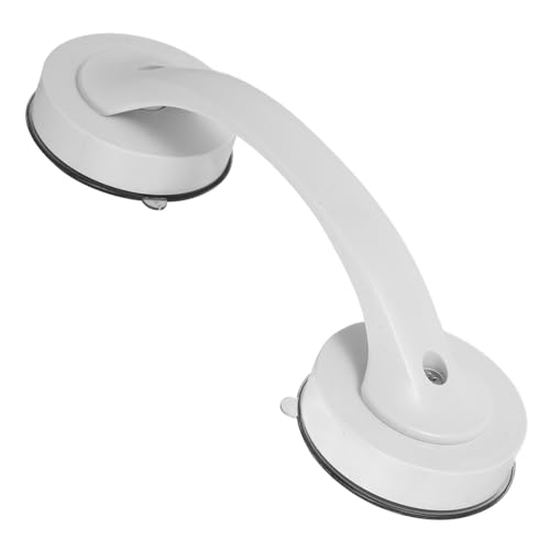 VERDANVERSE Bathroom Grab Bar Suction Cup Non-Skid Handrail Support for Bathtub Plastic Safety Handle for Elderly Versatile Installation for Home Use