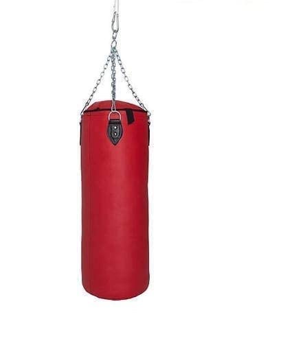 Buy Body Tech Synthetic Leather Punching Bag- Red - Filled with