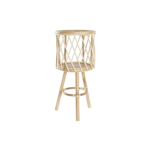 Macetero bambu 28x28x60 natural grand cache-pot bois intérieur - 2