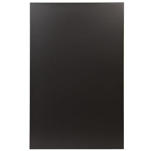 Plaque Murale Unie Noire L80 H120 - LE MARQUIER