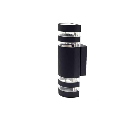 Luminaire extérieur étanche IP65 applique murale LED cylindrique en acrylique GU10