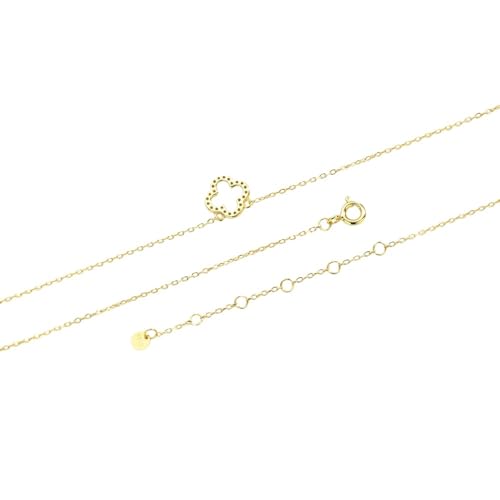 Bijoux fin femme : offrez un pendentif fleur argent 925 et cristal de luxe