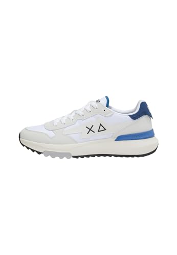 Baskets SUN68 Niki 2.0 Solid homme chaussures de sport blanches Z36121-01