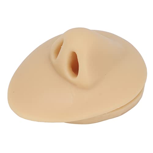 Modèle de nez en silicone outil enseignement acupuncture flexible - 7