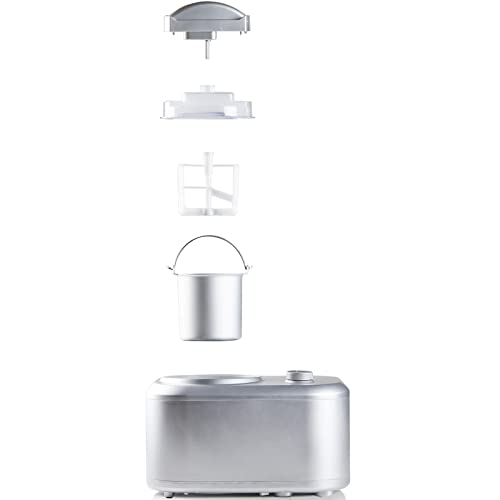 Primo PR406IM : sorbetière à compresseur 1 L, argentée — miniature 7