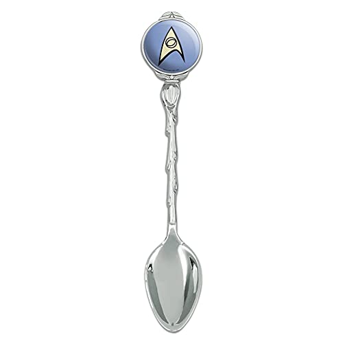 Star Trek Science Shield Novelty Collectible Demitasse Tea Coffee Spoon
