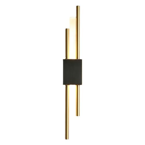 Applique murale LED dorée 50cm luminaire bâton moderne pour escalier entrée et miroir de coiffeuse