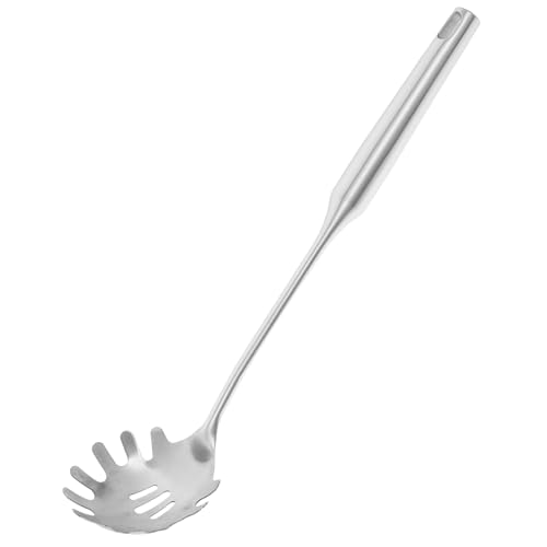 NAMOARLY Metal Pasta Spoon Strainer Ladle Noodle Claws for Steel Kitchen Utensils