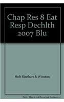 Paperback Chap Res 8 Eat Resp Dechlth 2007 Blu Book