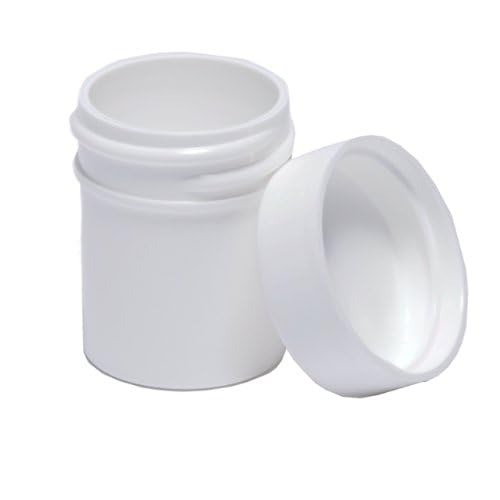 Plastic Ointment Jars with Lids 0 5 Oz 10 Pack Small Reusable Cosmetic Containers for Creams Balms Salves