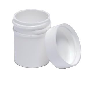 Plastic Ointment Jars with Lids 0 5 Oz 10 Pack Small Reusable Cosmetic Containers for Creams Balms Salves