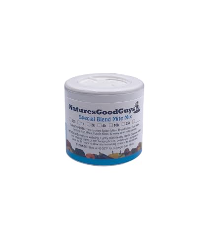 2 000 Live Adult Predatory Mite Mix - Special Blend Mix - Triple Blend Mix