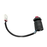 Entretien minimal requis Boîtier de commande à distance for moteur hors-bord marin, interrupteur d\'arrêt d\'urgence de sécurité 37820-93J01, coque compatible avec Suzuki(No Flameout)