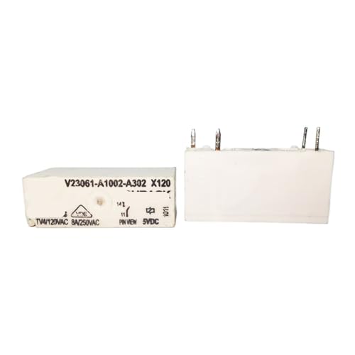 Relais 4 broches V23061-A1002-A302 5V CC 10A mini relais de puissance