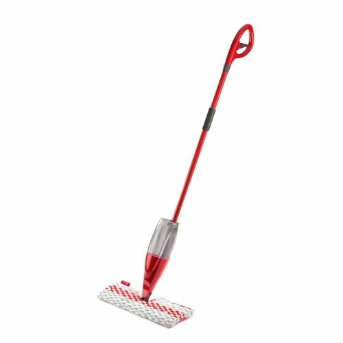 Vileda 1-2 Spray Max Mop, Microfibre Spray Mop with Detachable Bottle